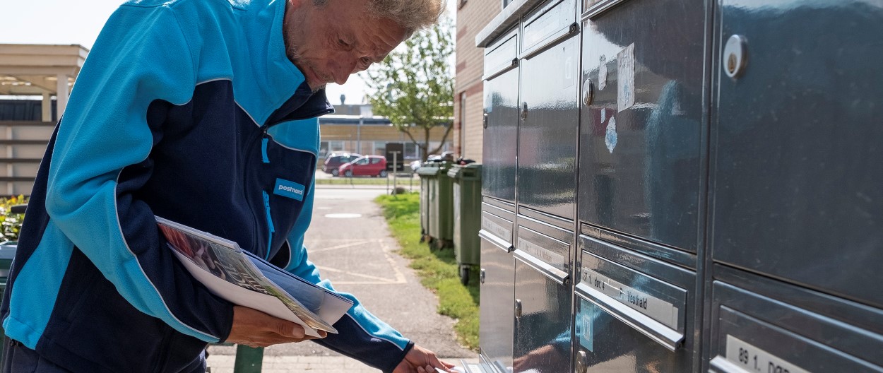 Husk at sætte navn på postkassen
